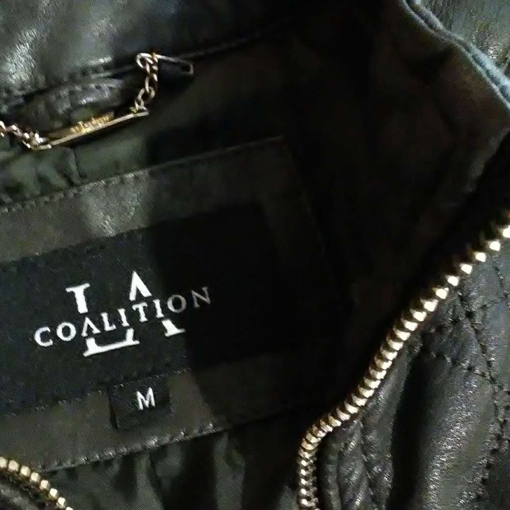 Lether coat